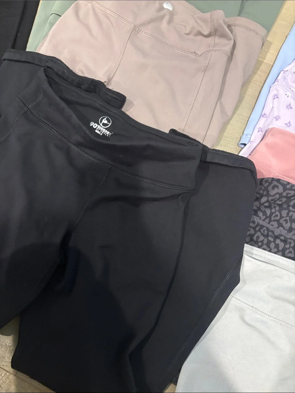Assorted Girls  Performance Bike Shorts - Black, Olive, Pink, Lavender, Gray
